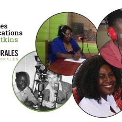 Les trois lauréats du Prix des communications George Atkins 2019 montrent leur engagement à l’égard des agriculteurs et de Radios Rurales Internationales