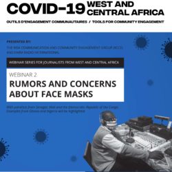 Webinar: Rumours and concerns about face masks during COVID-19 crisis