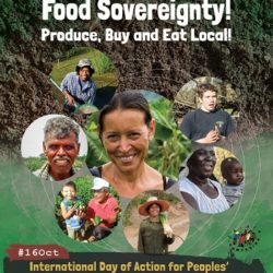 Let's strengthen Food Sovereignty: Produce, Buy and Eat local products