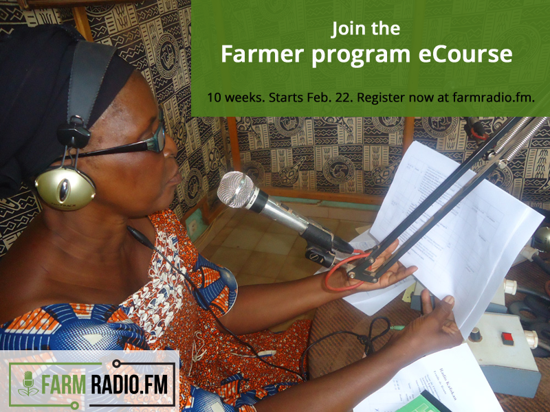 Learning opportunity: Farmer program e-course