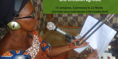 Opportunité d’apprentissage : « Comment créer et améliorer une émission agricole » Opportunité d’apprentissage : « Comment créer et améliorer une émission agricole »
