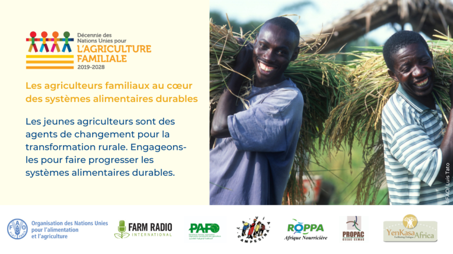 Evenement: 21 juillet - L'agriculture familiale au cœur des systèmes alimentaires durables en Afrique