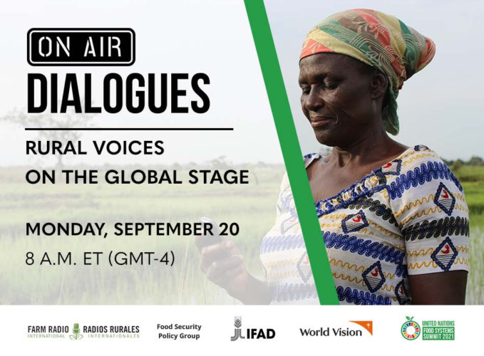 On Air Dialogues: Rural voices on the global stage