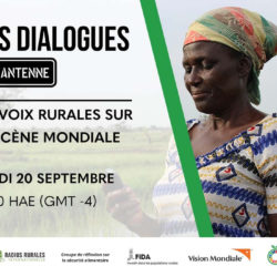 Les Dialogues à l’antenne : Les voix rurales sur la scène mondiale