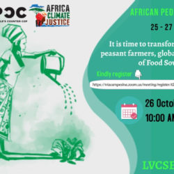 Webinar: Its Time to transform - decimation of peasant farmers, global crises, and the rise of Food Sovereignty
