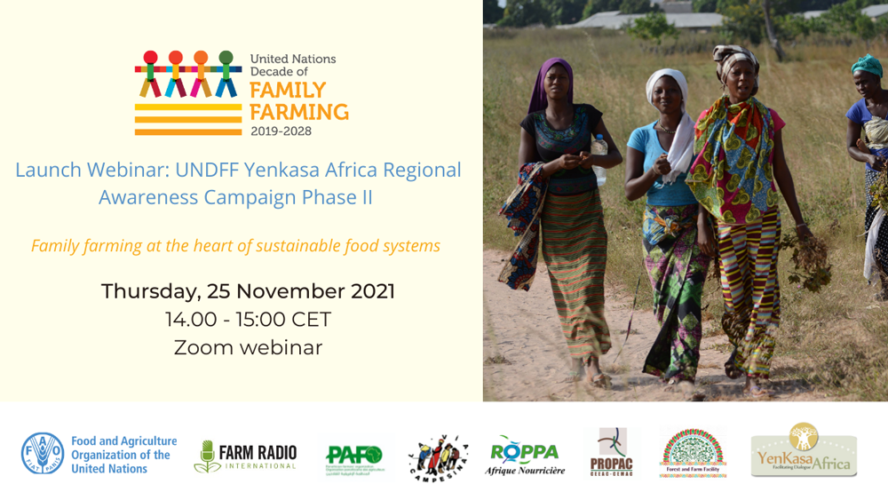Family Farming at the heart of Sustainable food systems in Africa