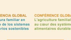 Conference globale : Agriculture familiale au coeur des systèmes alimentaires durables