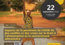 Rejoindre une table ronde virtuelle sur les impacts de la pandémie de COVID-19, des conflits et des crises sur le droit à l’alimentation et la souveraineté alimentaire