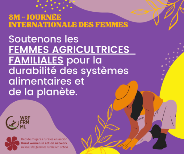 Femmes agricultrices familiales pour la durabilite des systemes alimentaires et de la planète