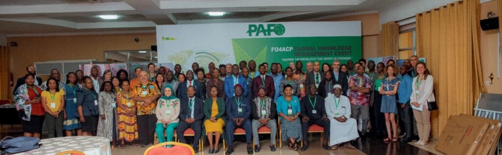 Événement de gestion des connaissances des programme Organisations paysannes dans les pays d’Afrique, des Caraïbes et du Pacifique (FO4ACP/OPenACP) par La PAFO: Partager les connaissances qui nous rendent plus forts