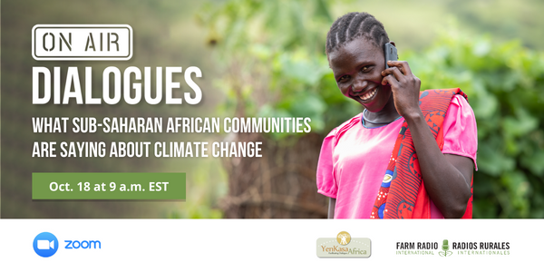Webinar: What sub-Saharan African communities are saying about climate change