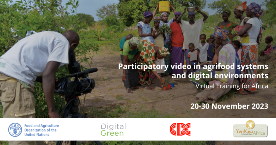 FAO and YenKasa Africa participatory video training in agri-food systems and digital environments