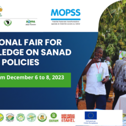 Sharing knowledge, cultures of resilience: The SANAD fair unites key actors from West Africa