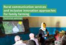 Rural communication services and inclusive innovation approaches for family farming