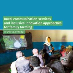 Rural communication services and inclusive innovation approaches for family farming