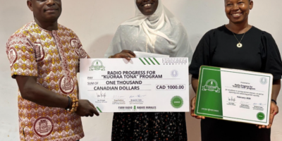 Radio Progress’ Kuora Tona wins the Liz Hughes Award for Her Farm Radio 2026